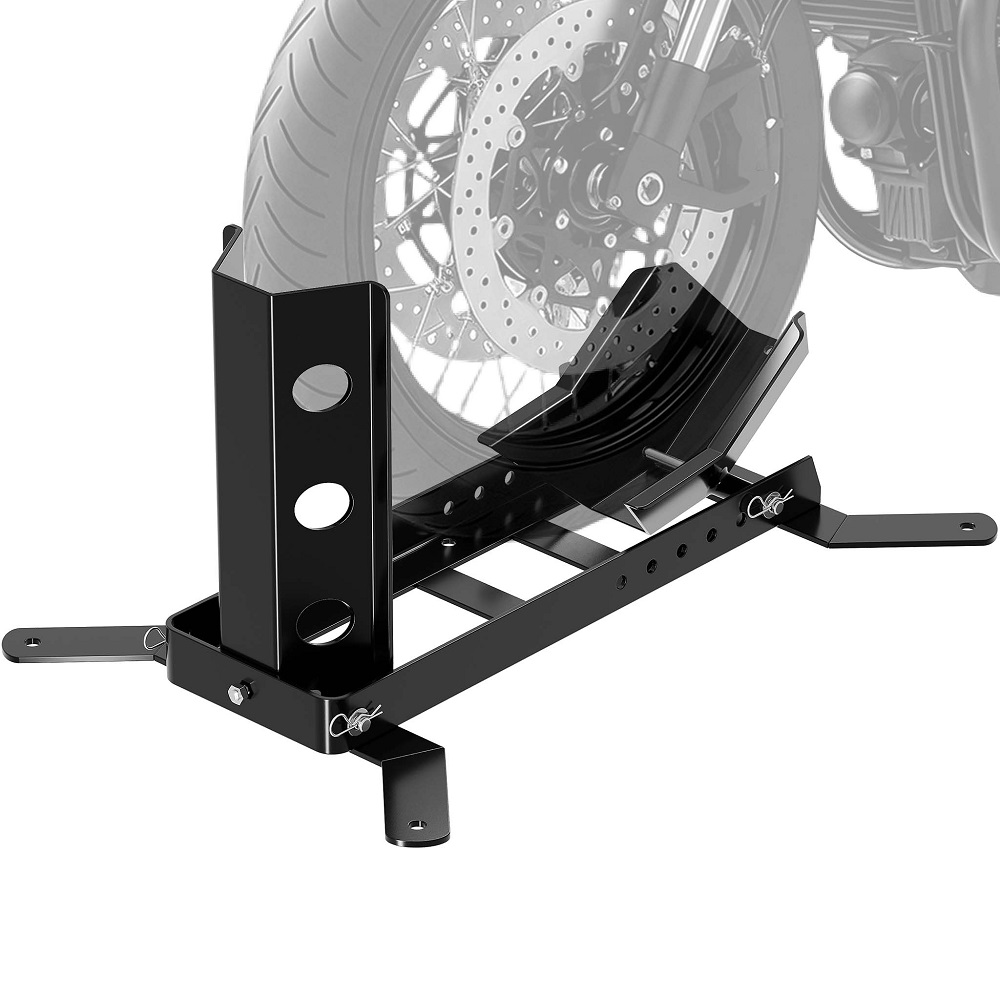 movable motorcycle stand