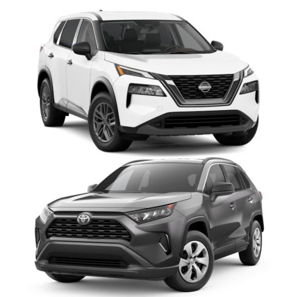 nissan rogue vs rav4
