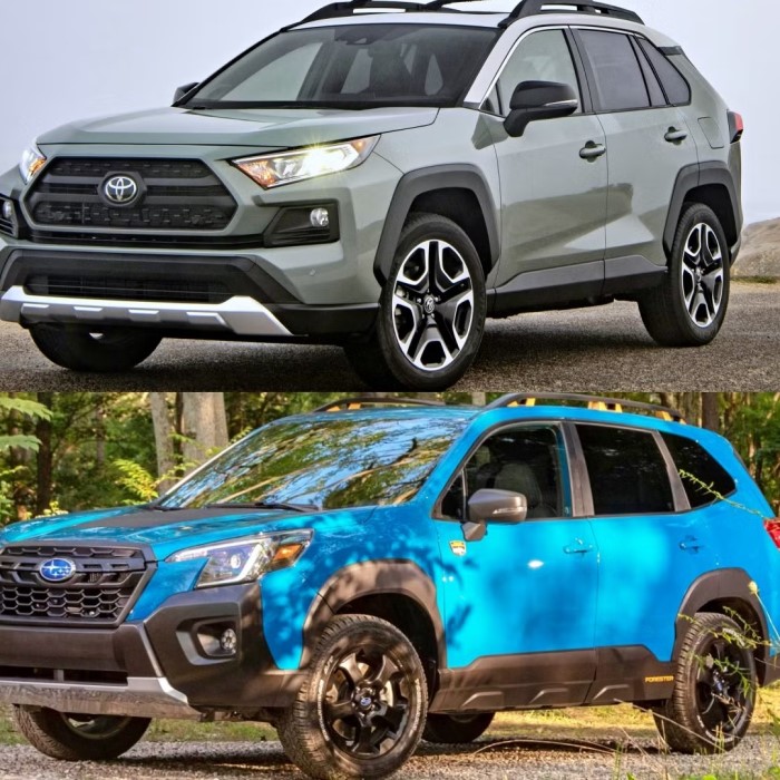 subaru forester vs rav4
