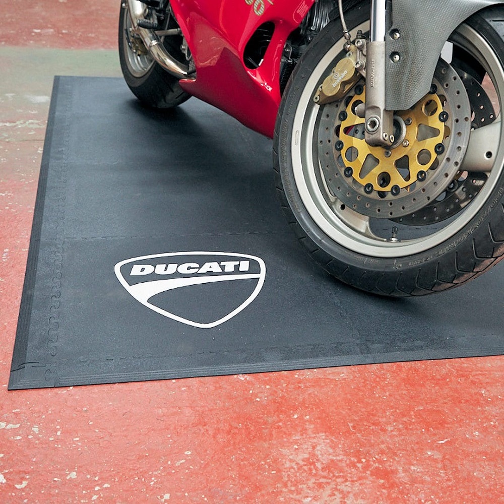 motorcycle garage mat
