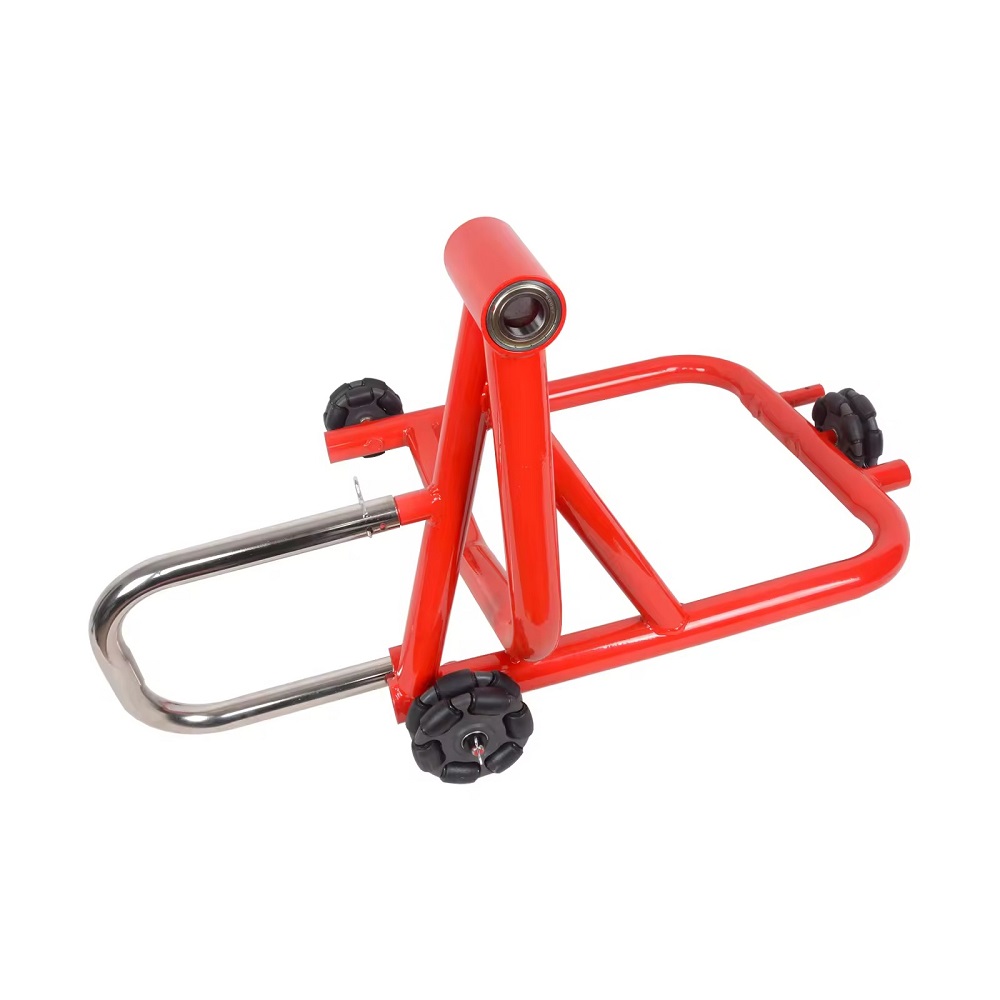 movable motorcycle stand