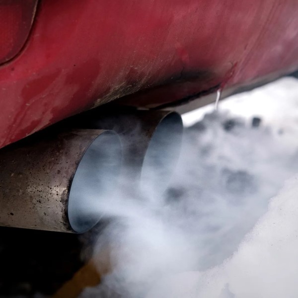 white smoke coming from tailpipe
