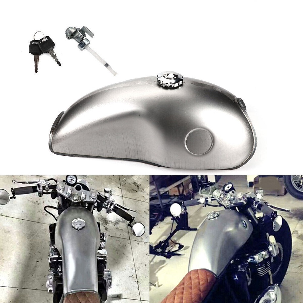 clear motorcycle gas tank