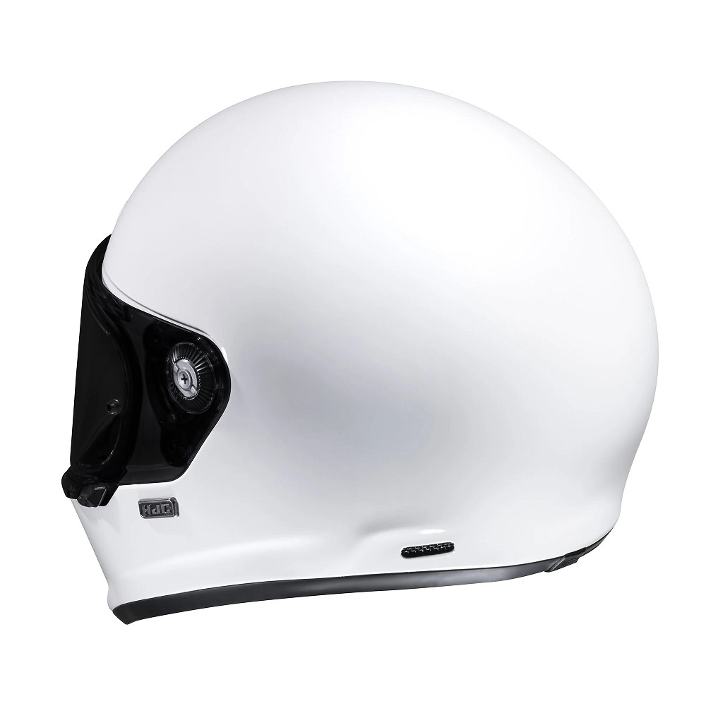 white motorcycle helmets
