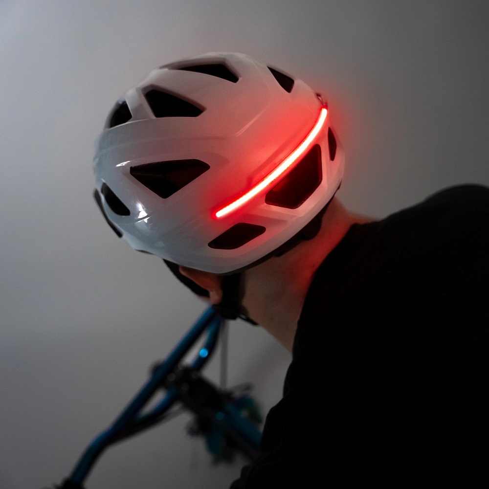 led motorcycle helmet