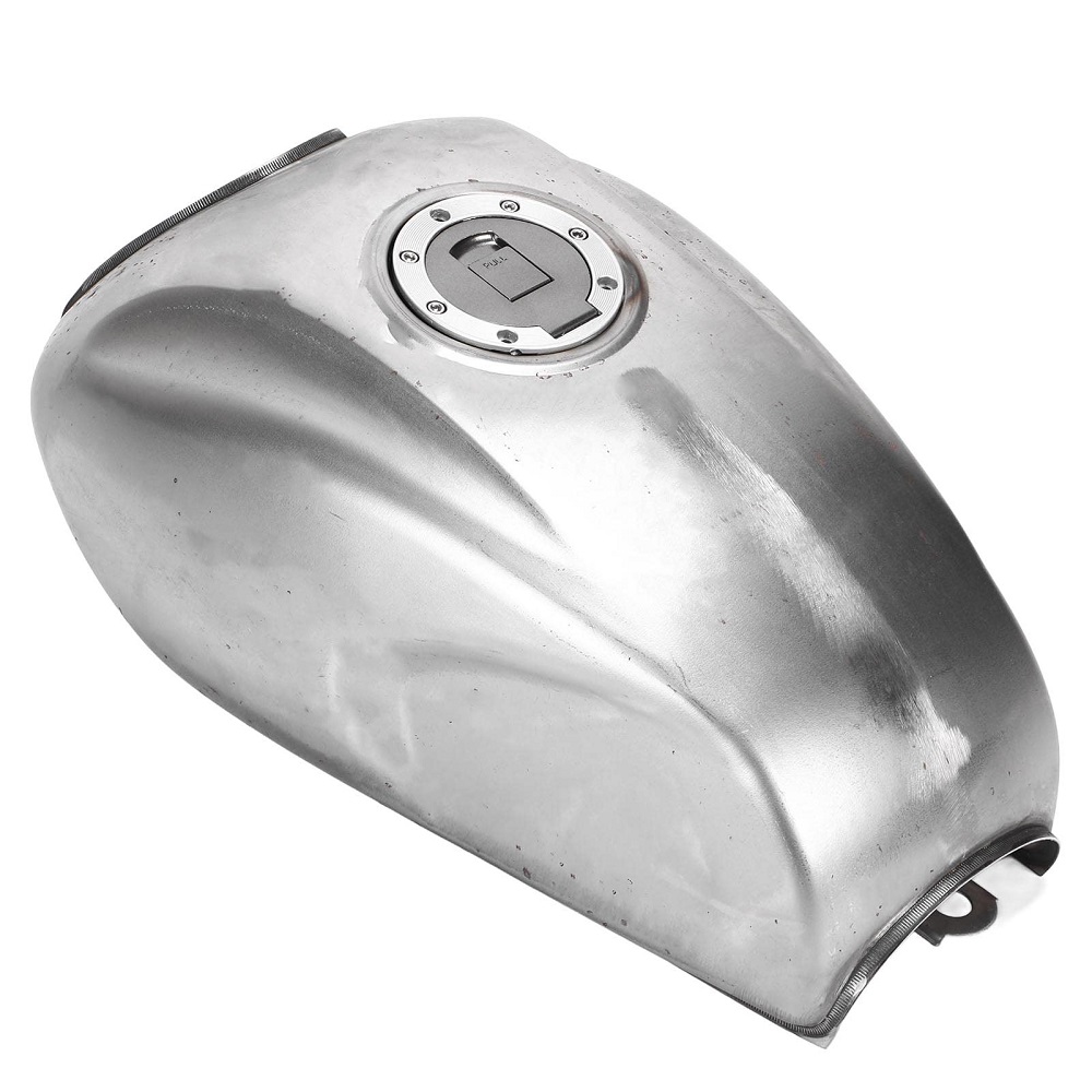 clear motorcycle gas tank