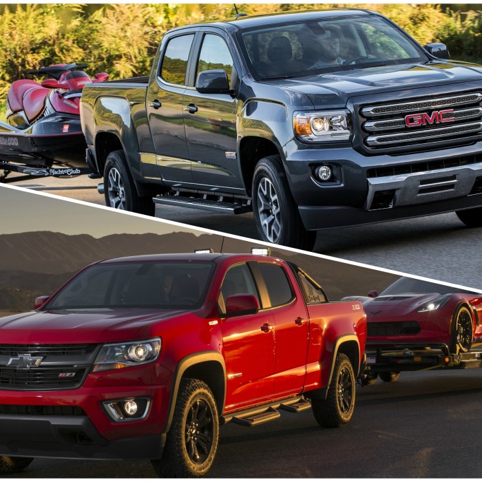 gmc canyon vs chevy colorado