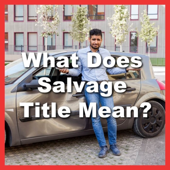 are salvage titles bad