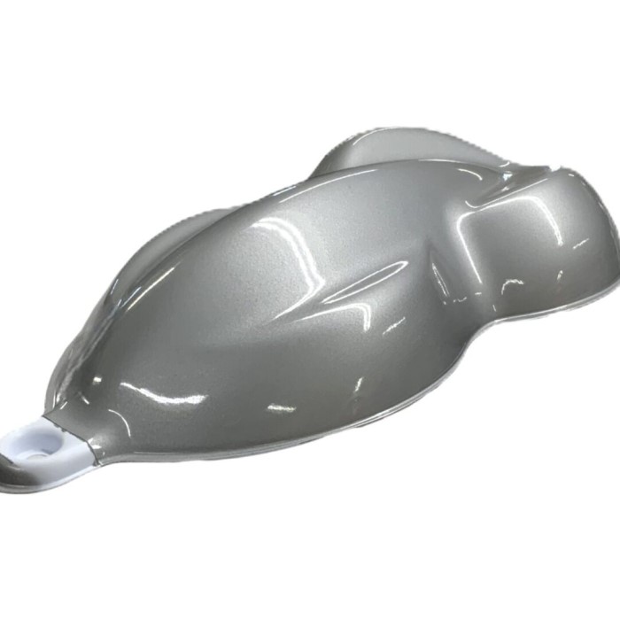silver car paint