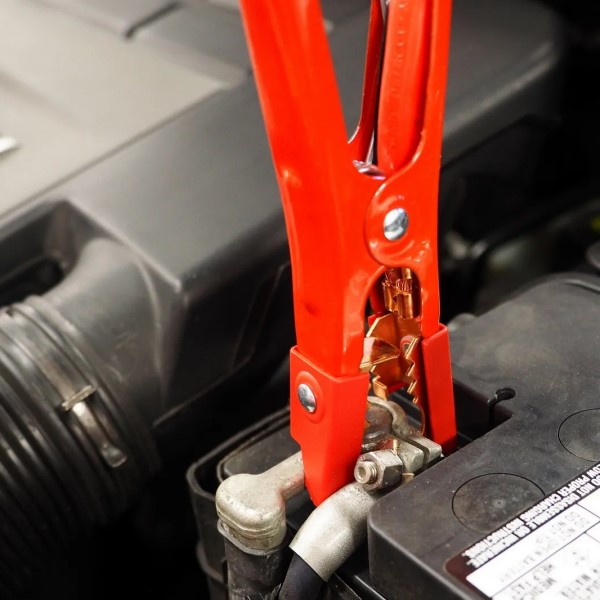 how to set up jumper cables