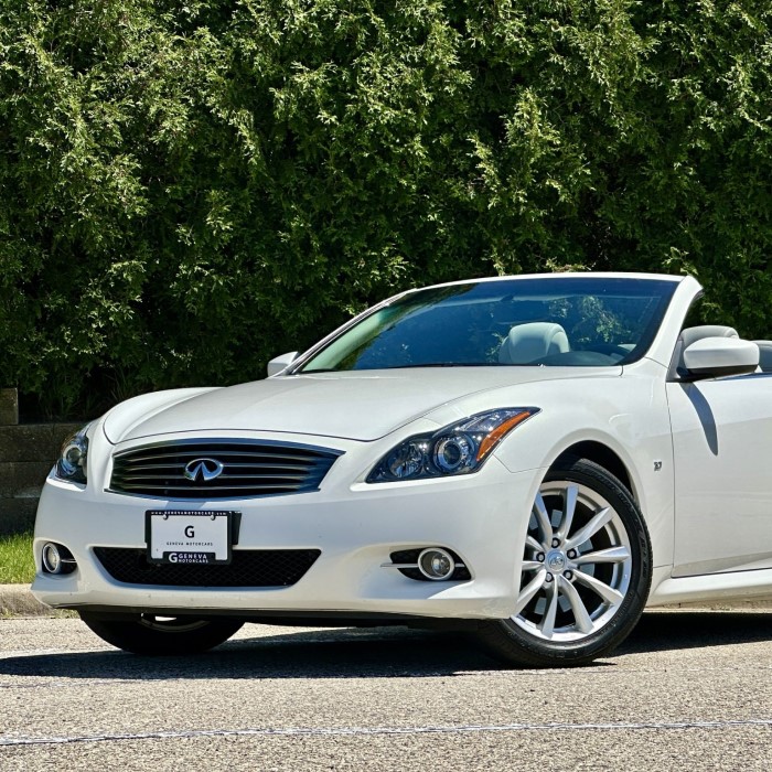 infiniti q60 convertible