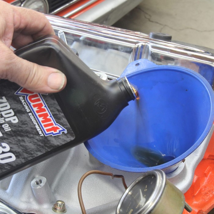 zinc additive for oil