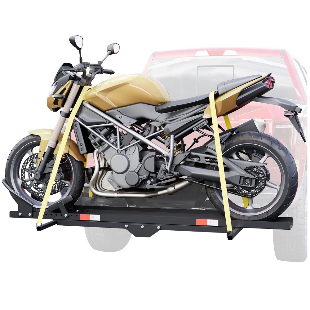 tow hitch motorcycle carrier