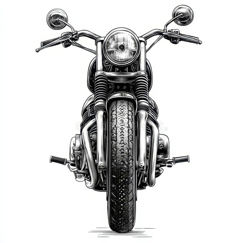 motorcycle front