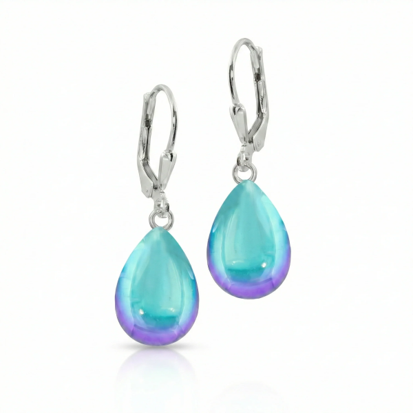 silver dangle earrings