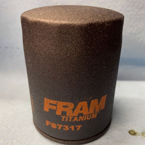 fram titanium oil filter