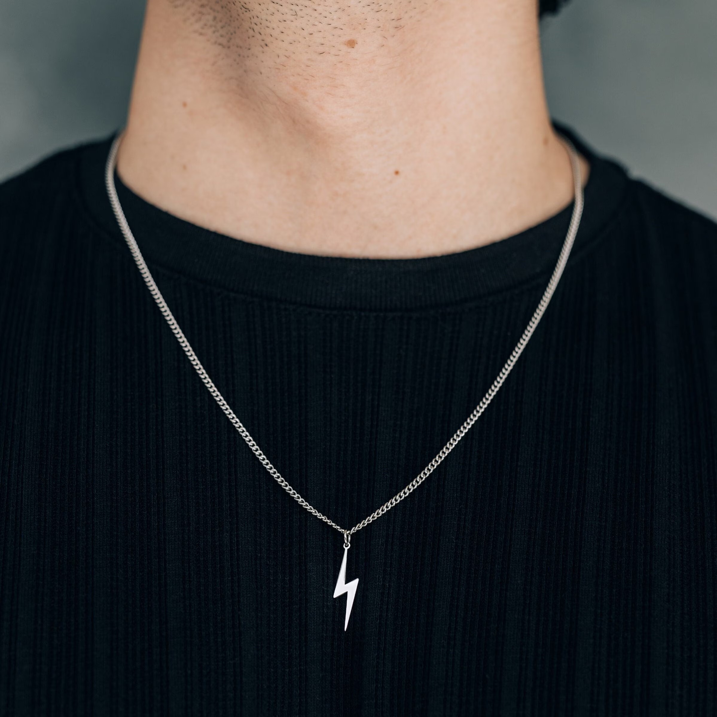 lightning bolt pendant