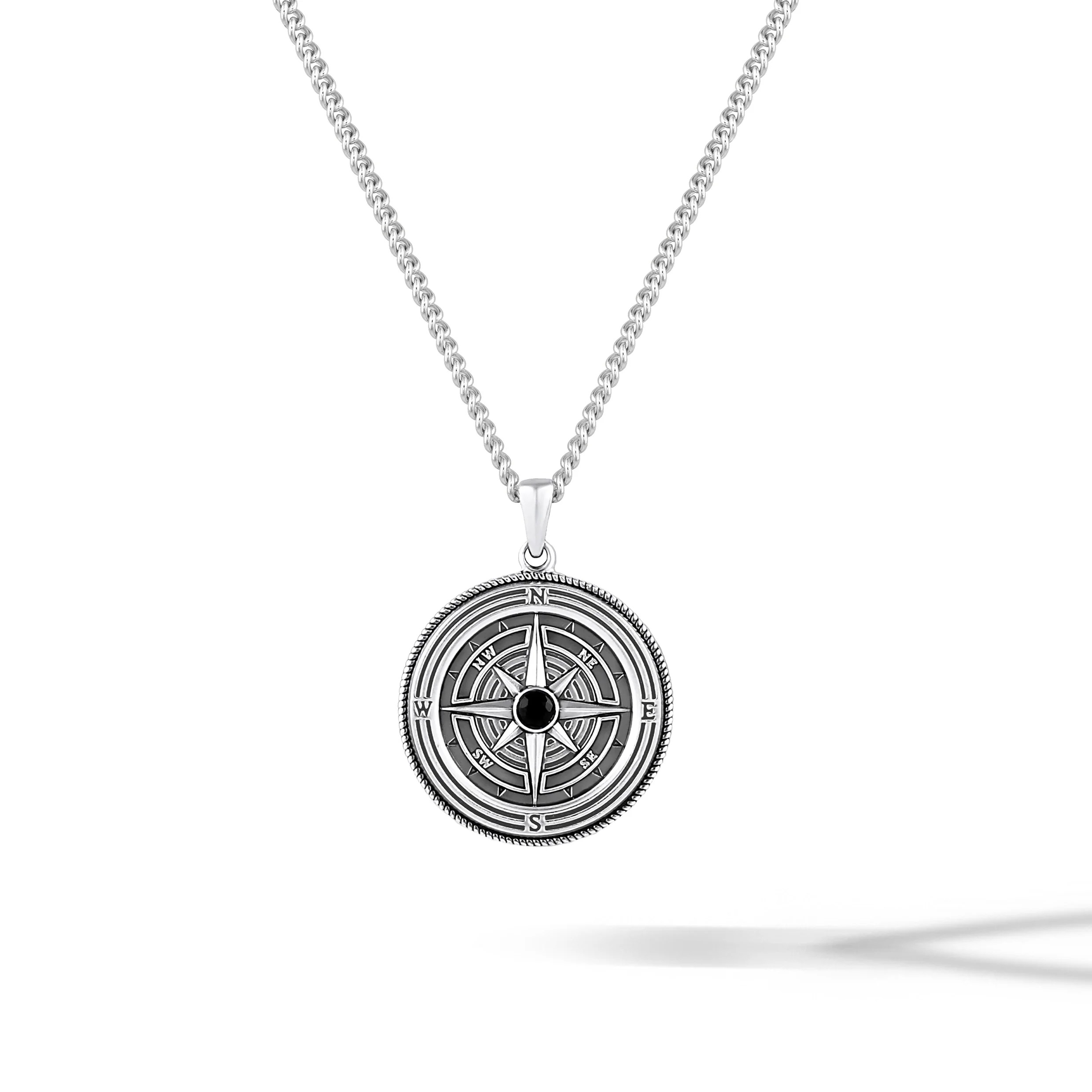 mens silver pendant