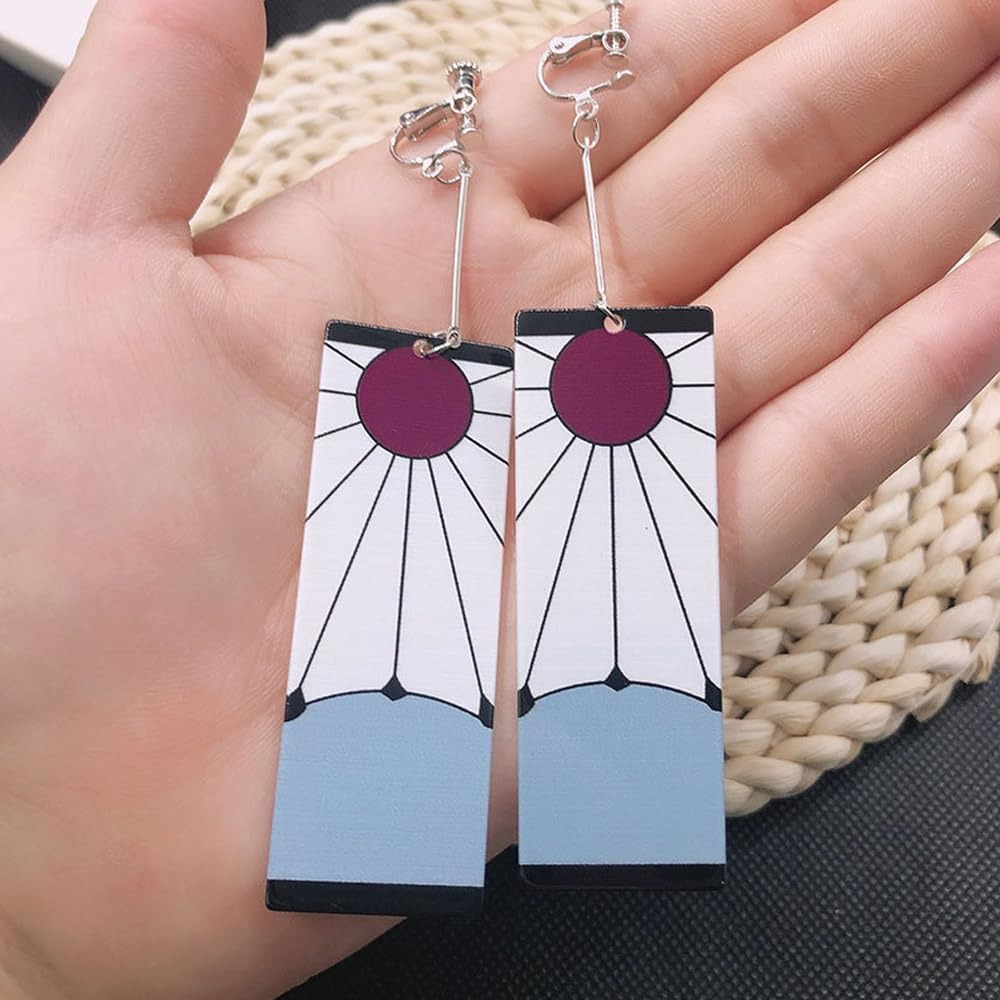 demon slayer earrings