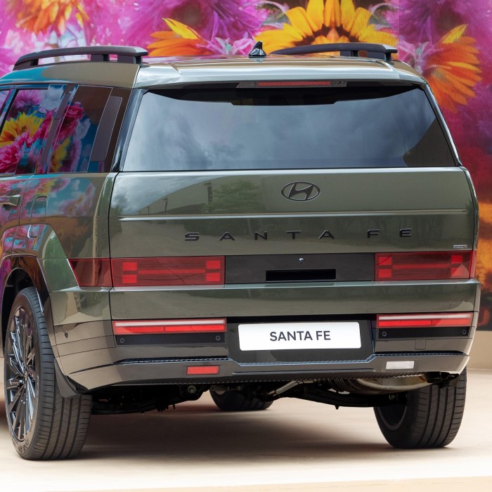 hyundai santa fe tail lights