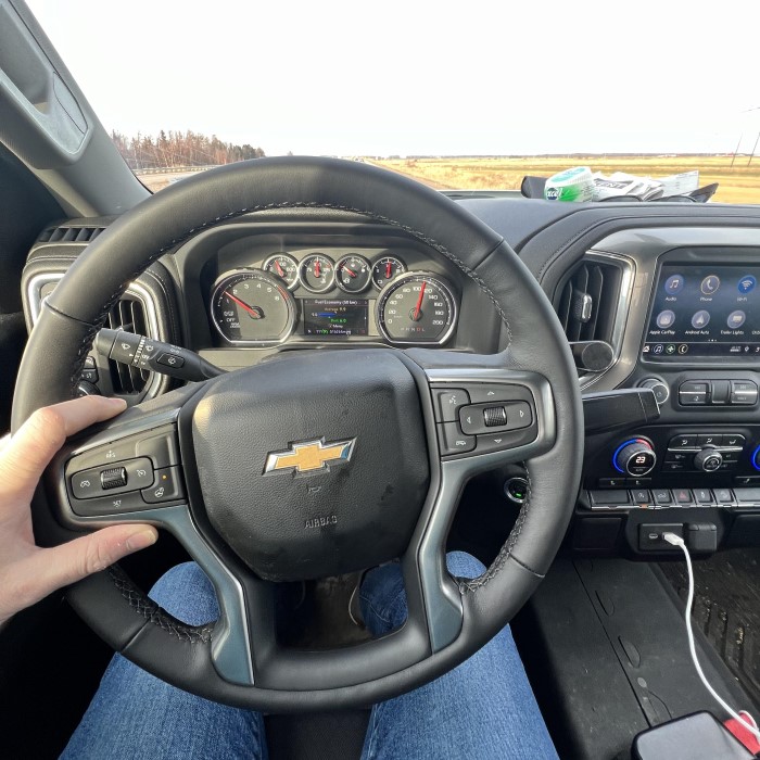 chevy steering wheel