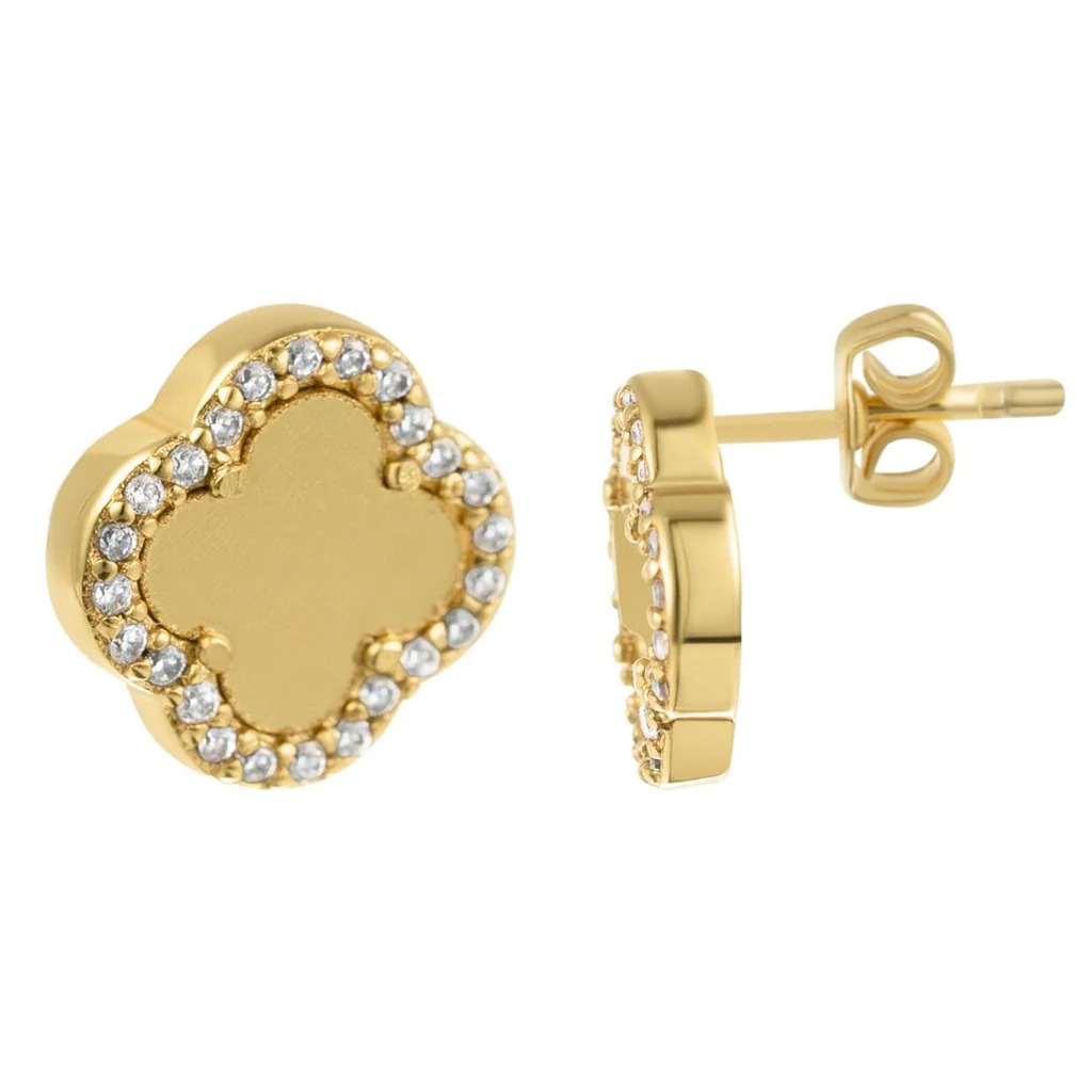 gold plated earrings