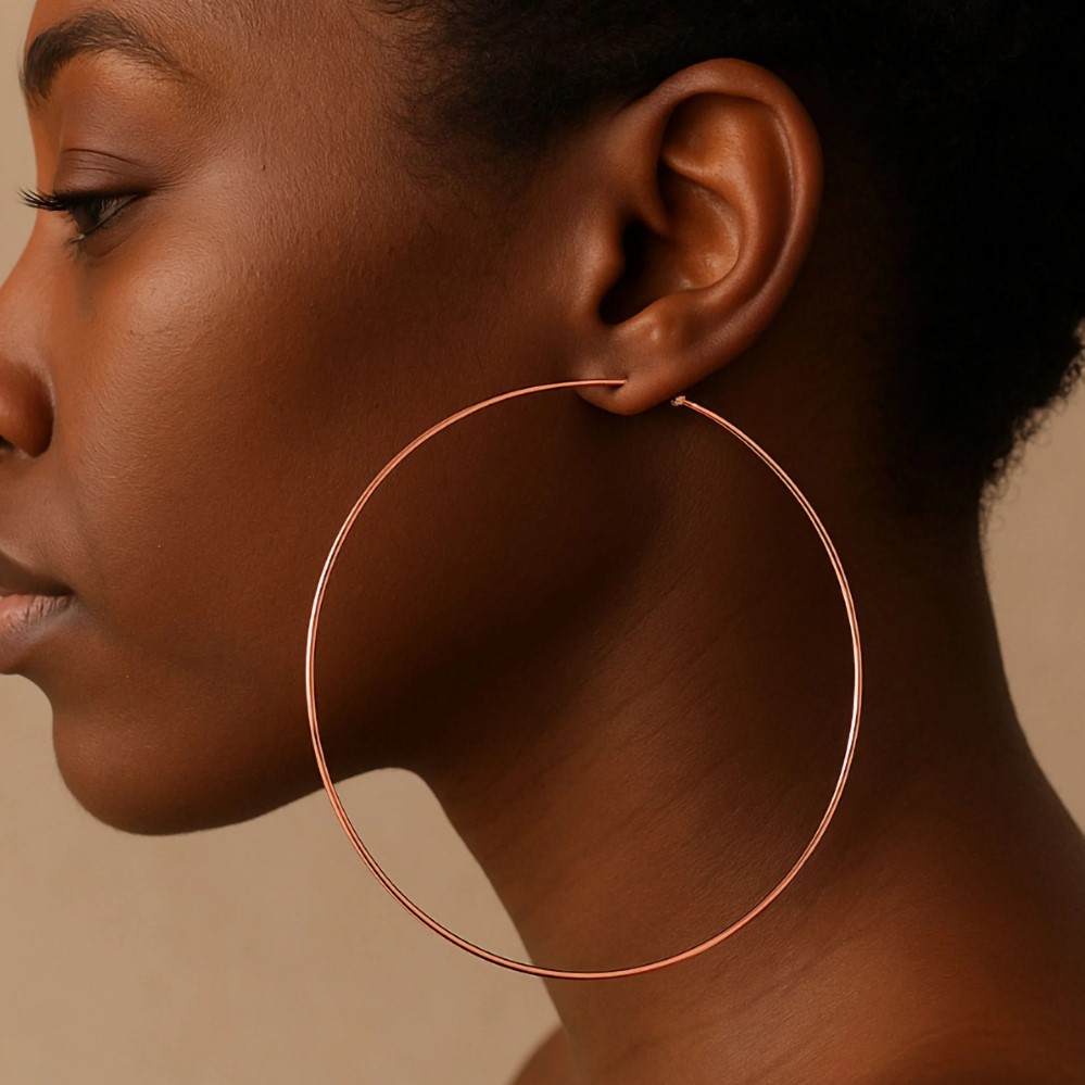 big hoop earrings