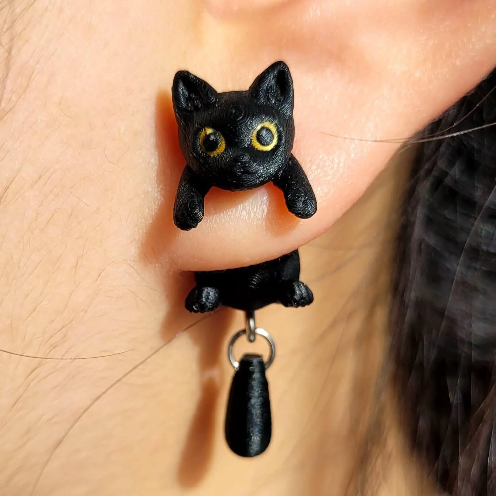 cat earrings