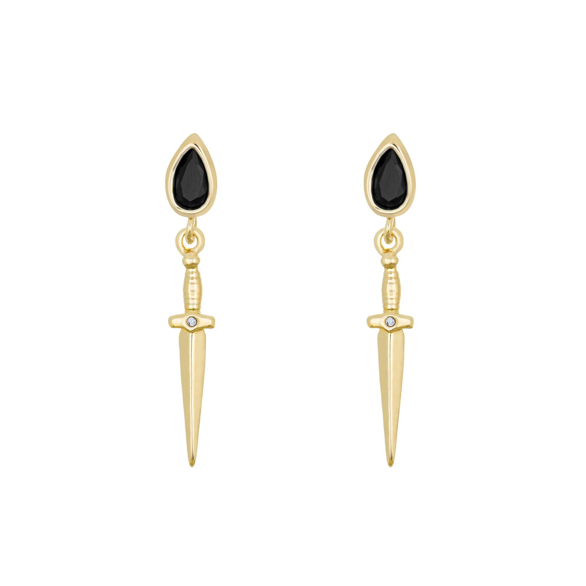 dagger earrings