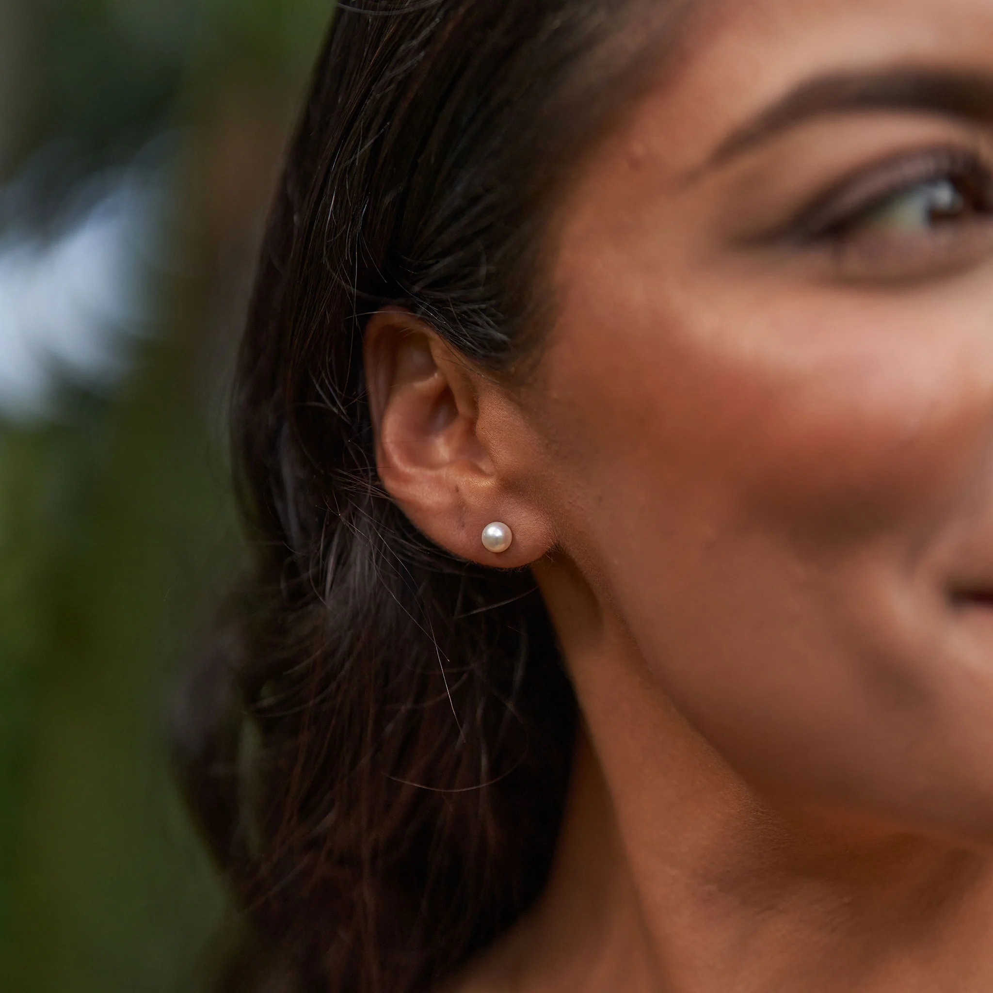pearl earrings stud