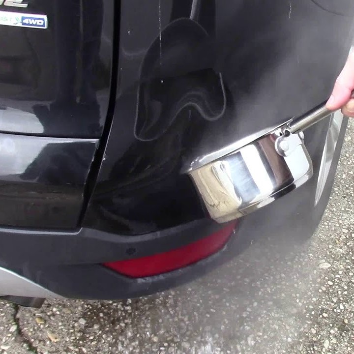 how to remove a dent from a car
