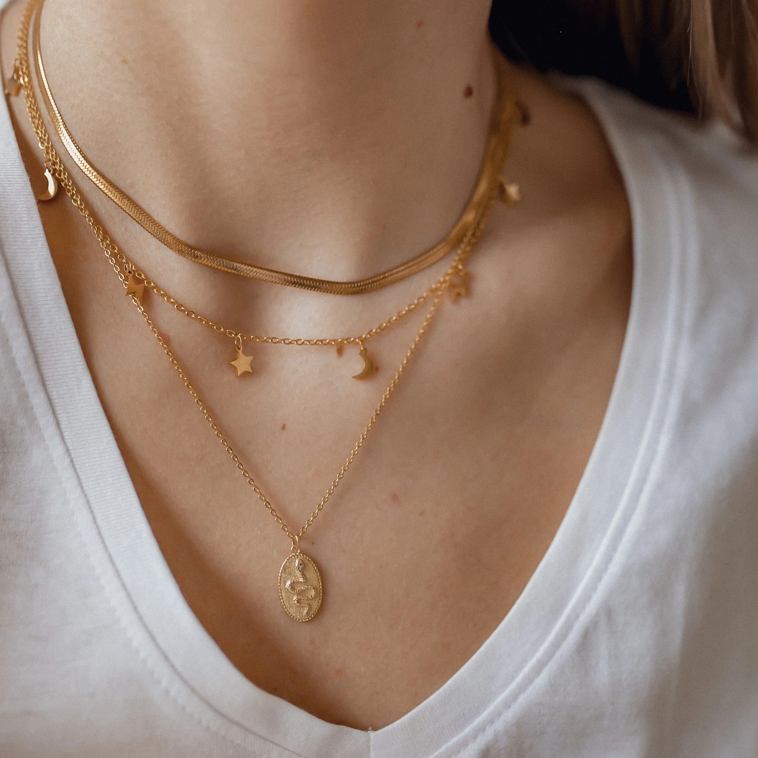 gold choker