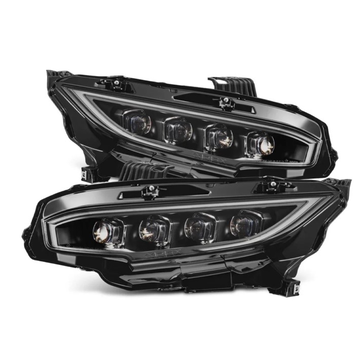 honda civic headlights