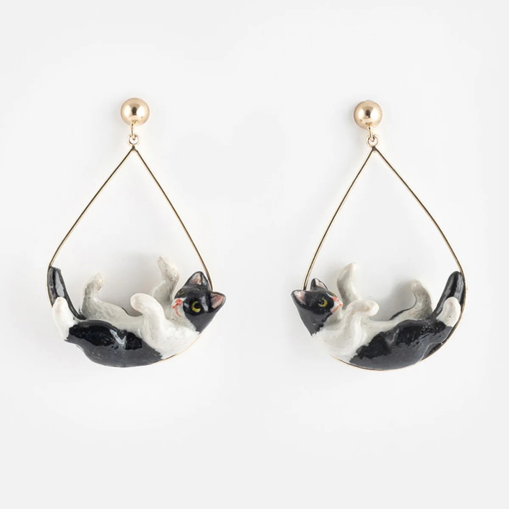 cat earrings