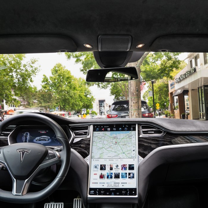 tesla tablet
