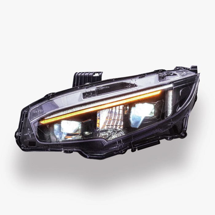 honda civic headlights