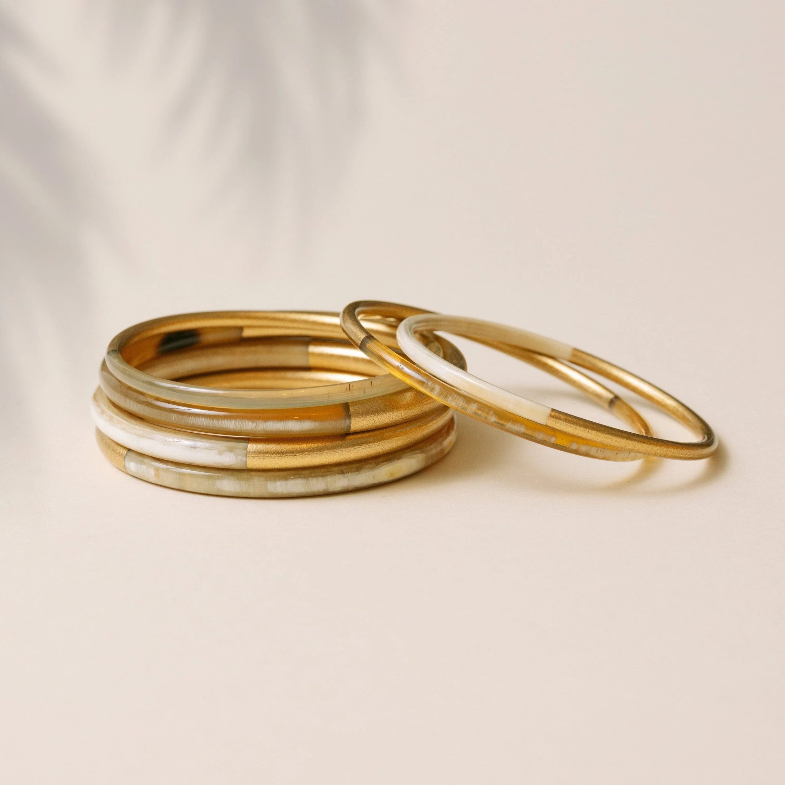 gold and silver bangle