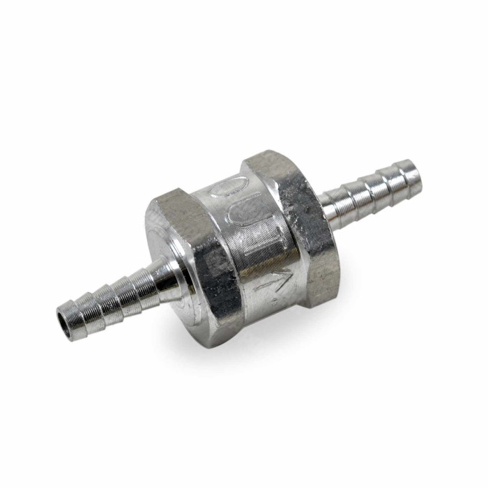 fuel line check valve