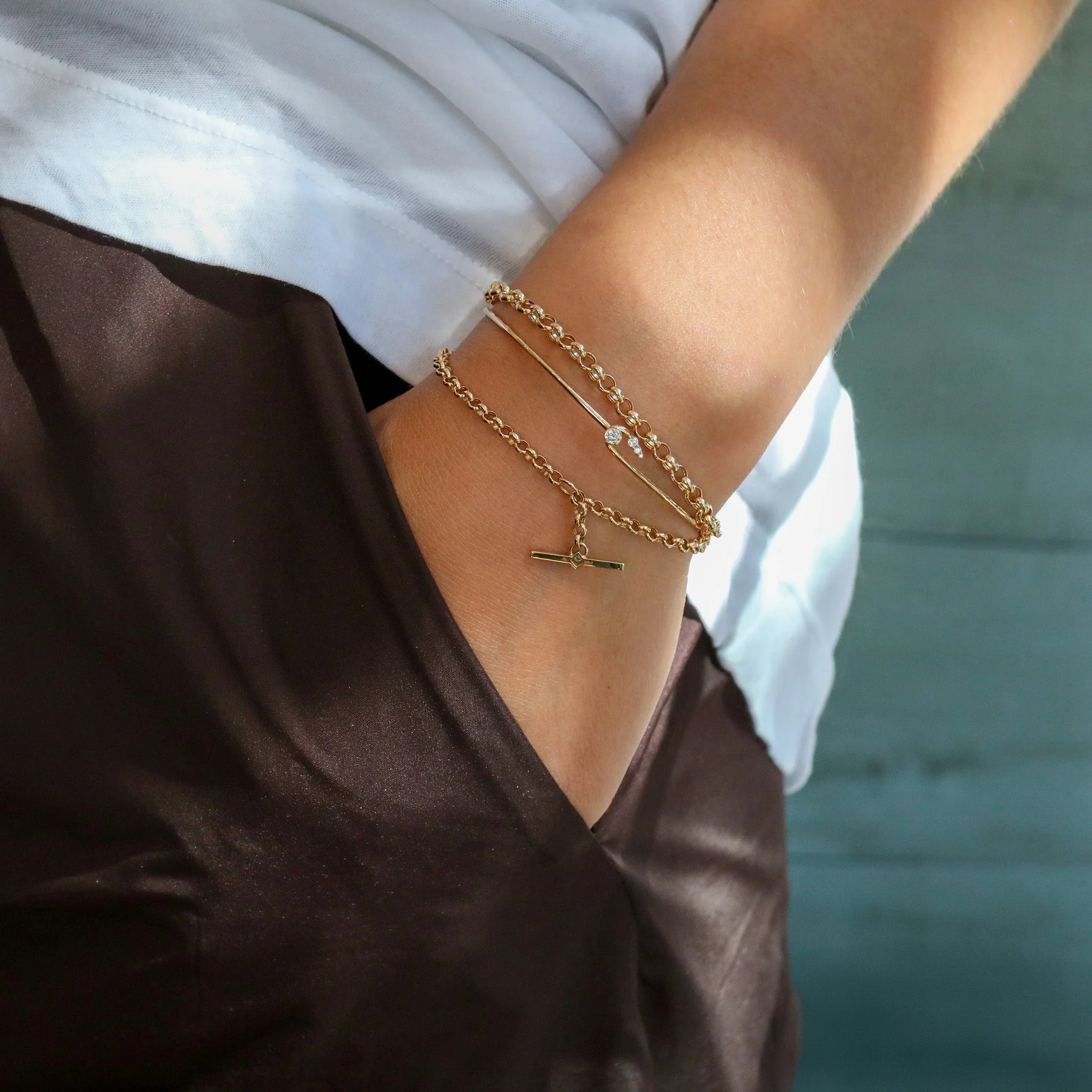 14k gold bracelets