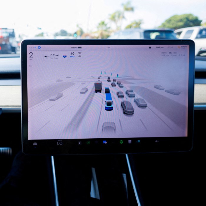 tesla tablet