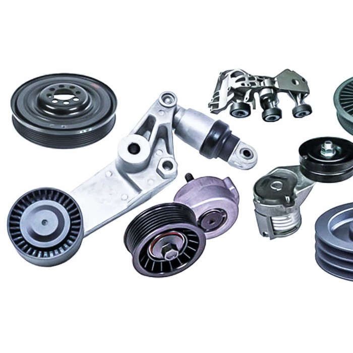 serpentine belt tensioner pulley