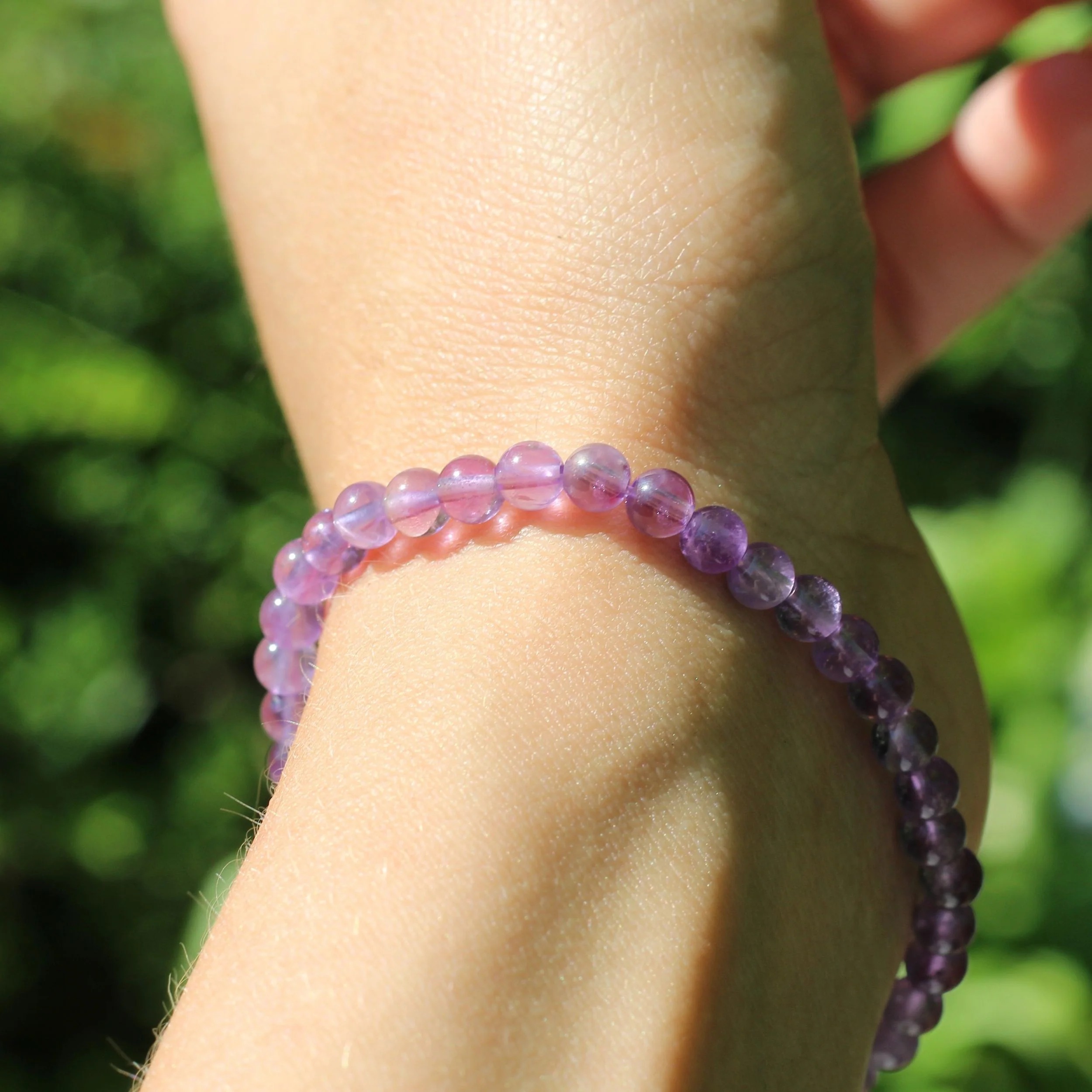 amethyst bracelets