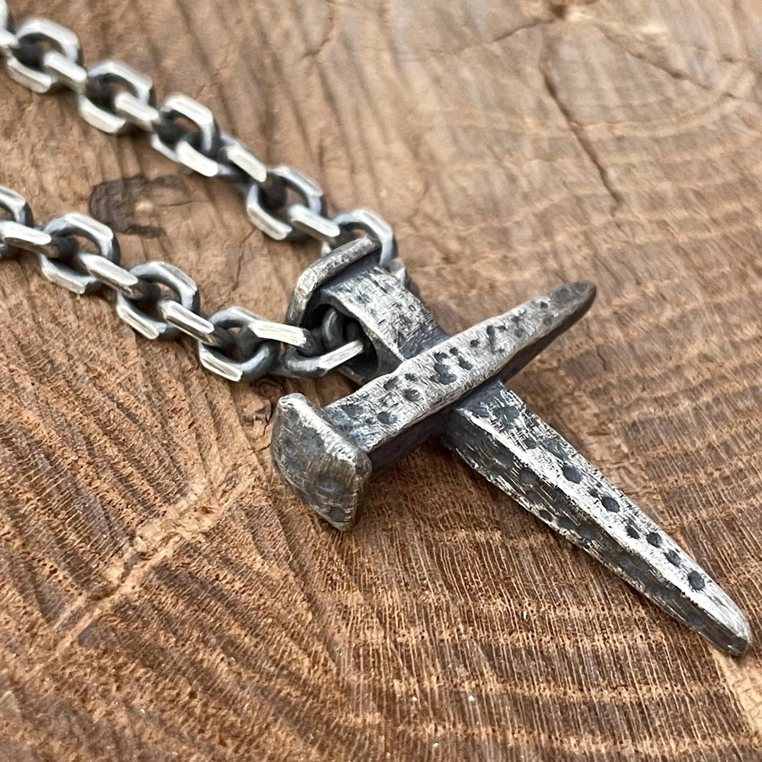 mens silver pendant