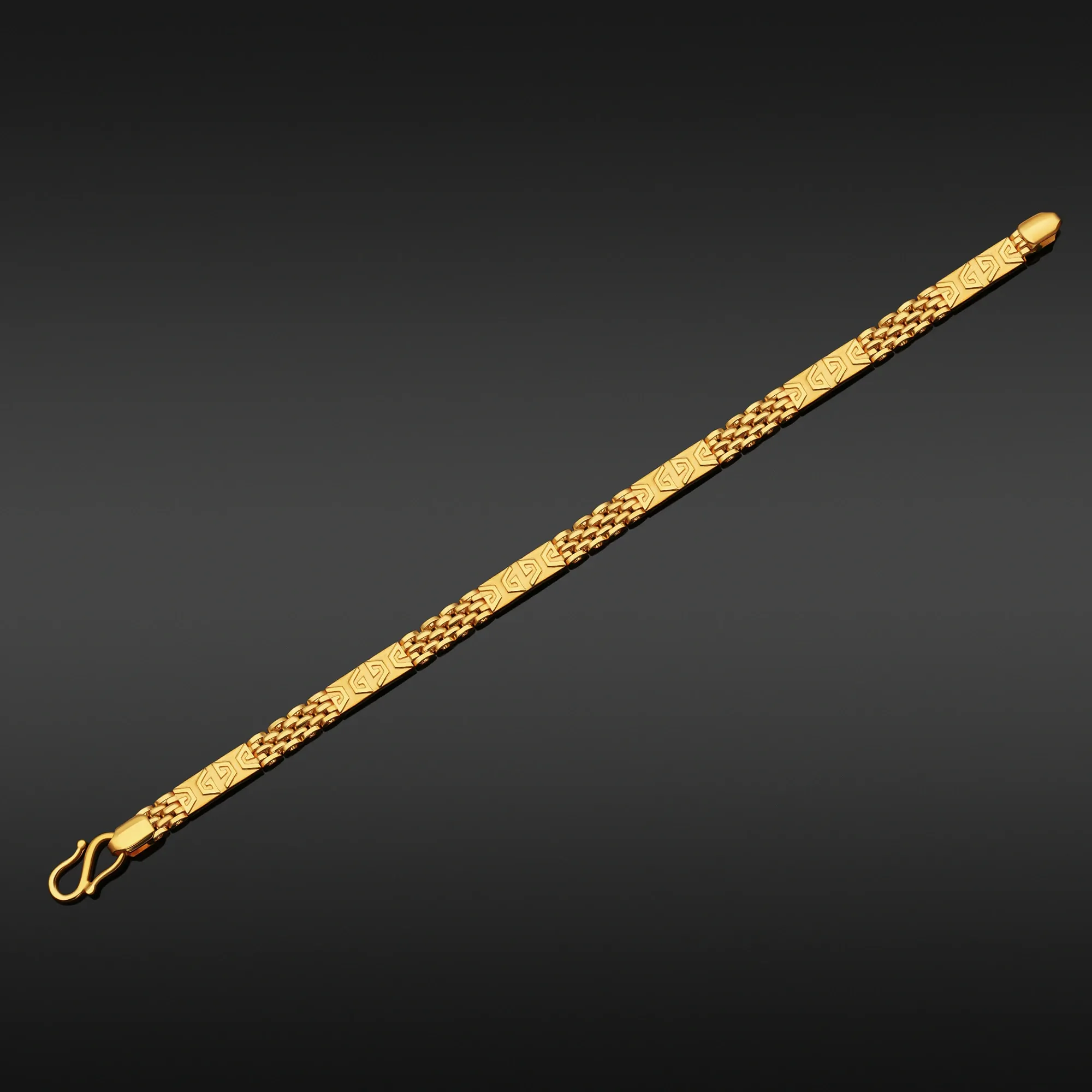 mens bracelets gold