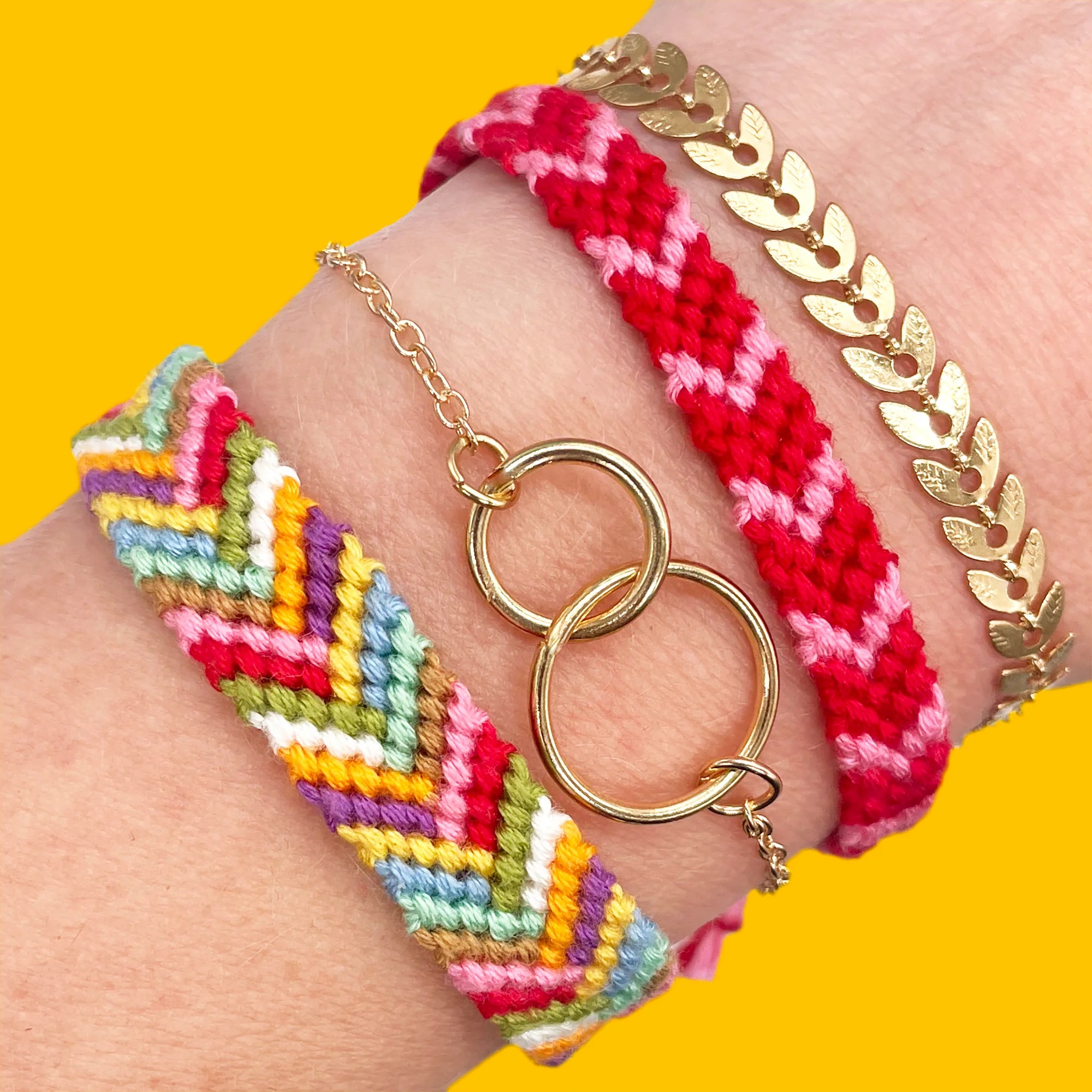 chevron friendship bracelets