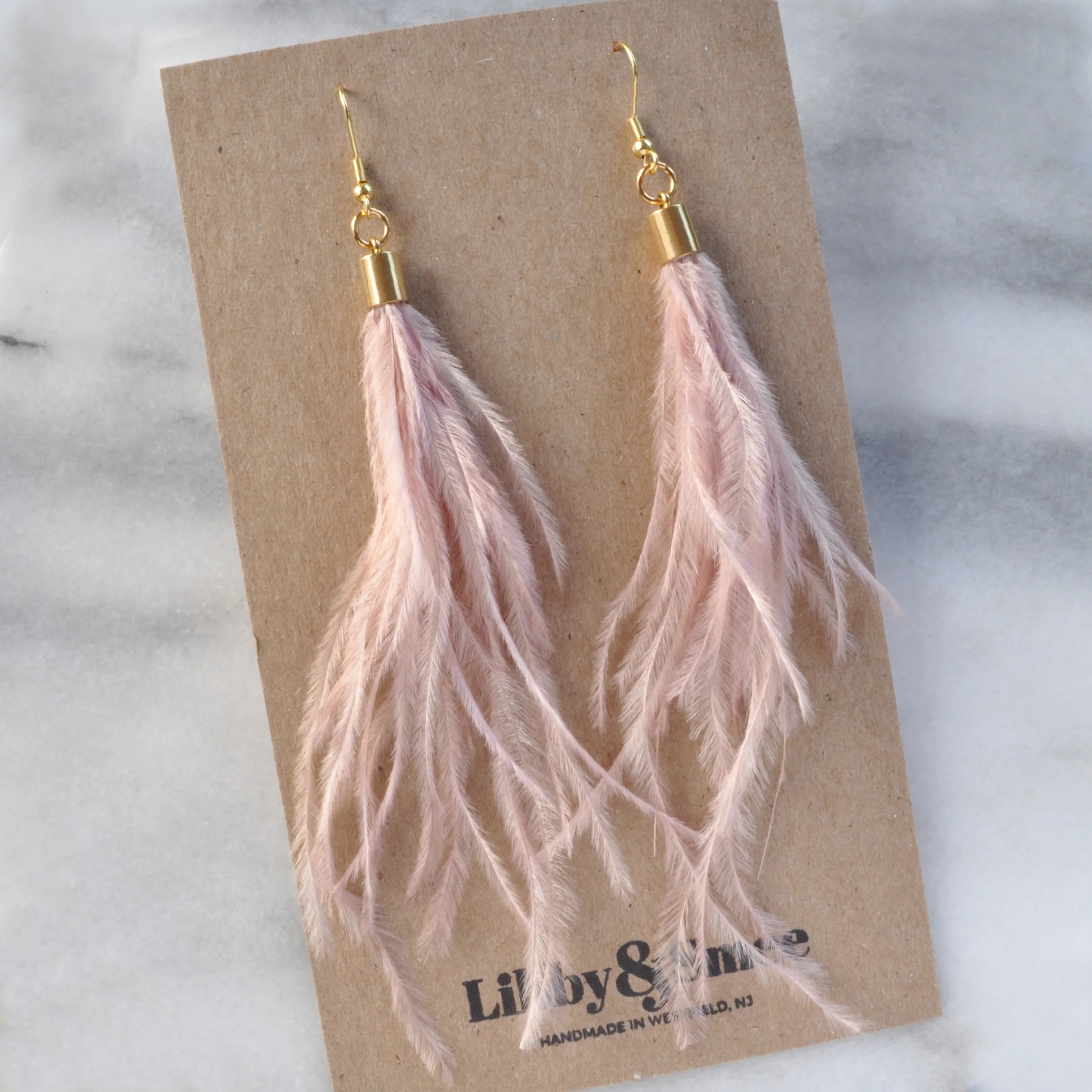feather earrings