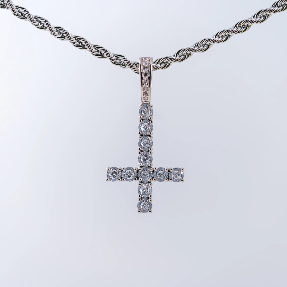 upside down cross chain