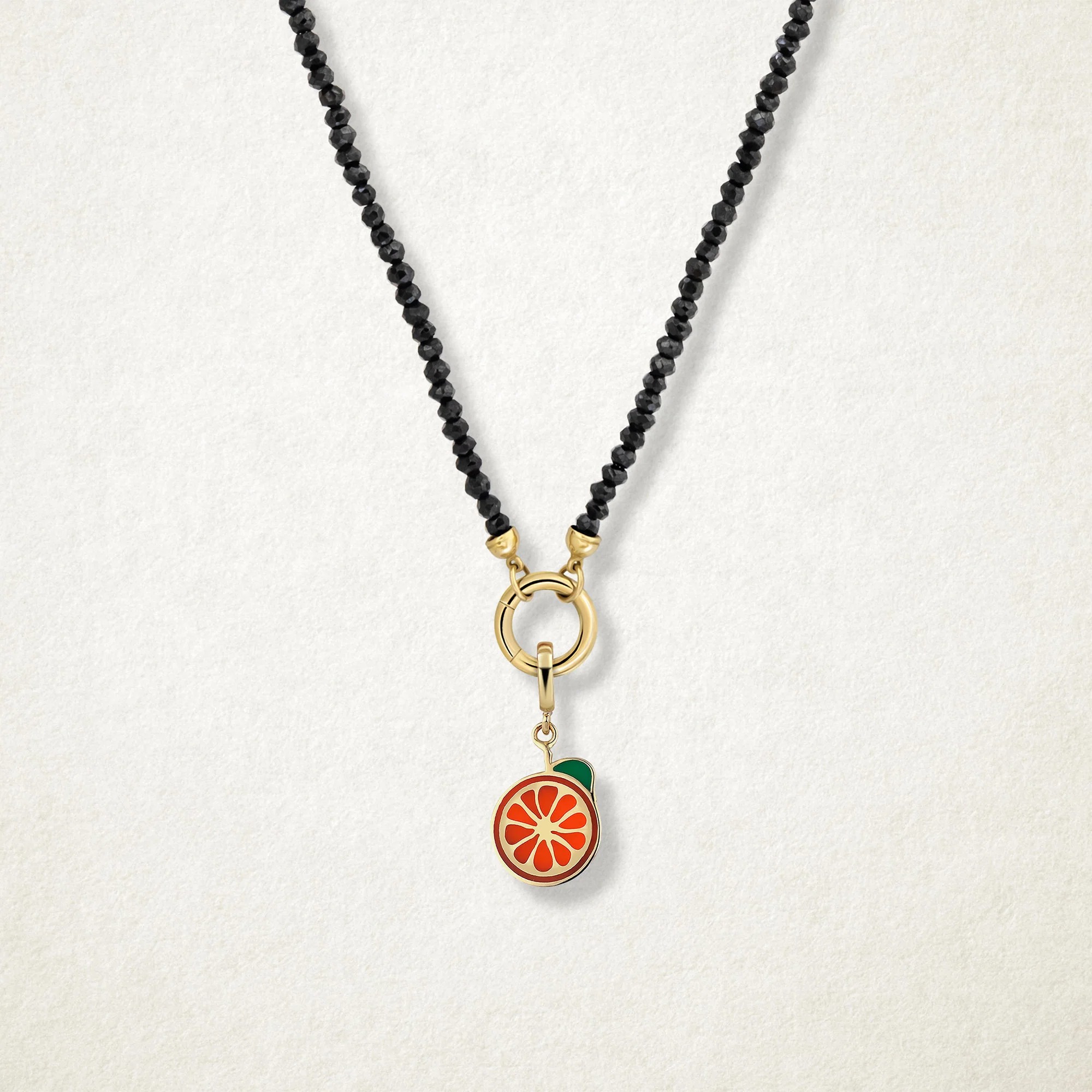 orange pendant