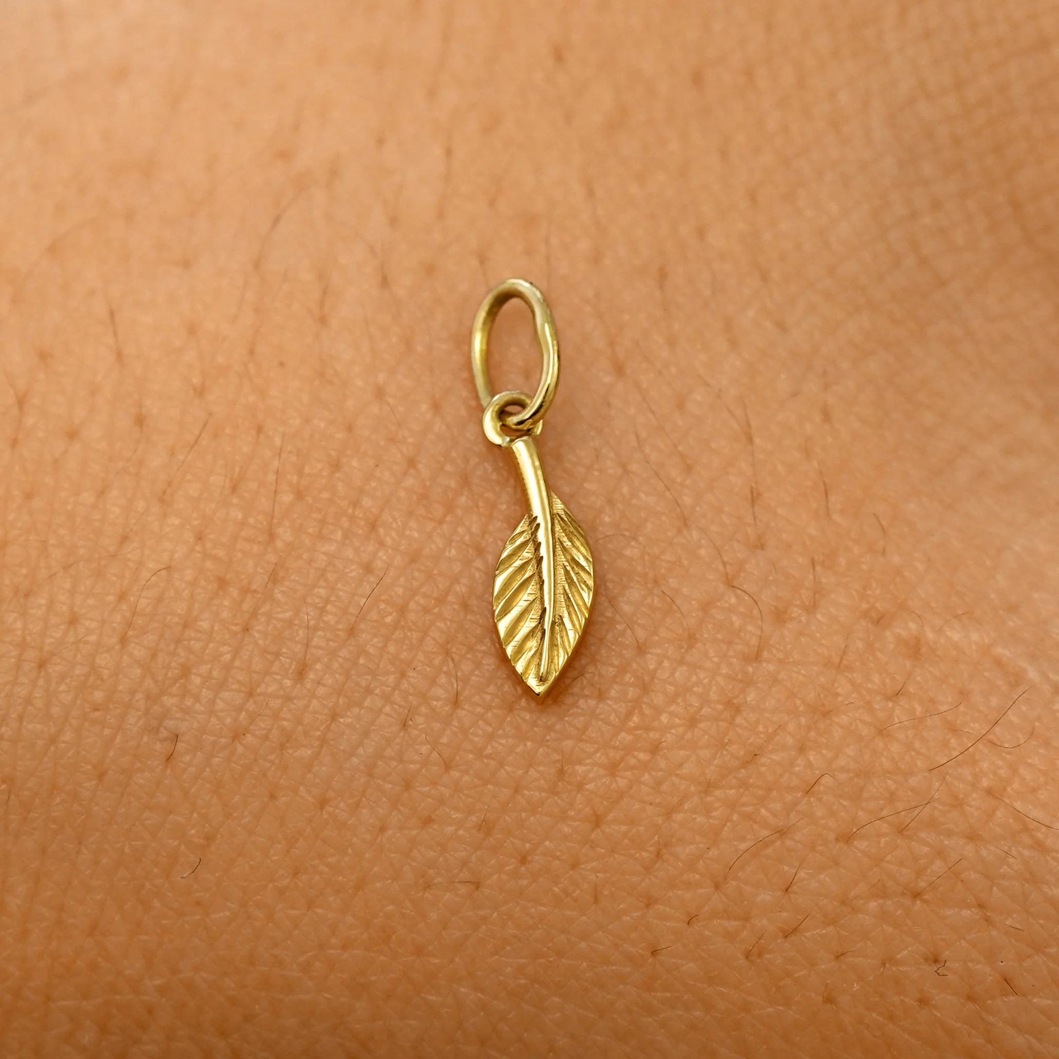 solid gold charms