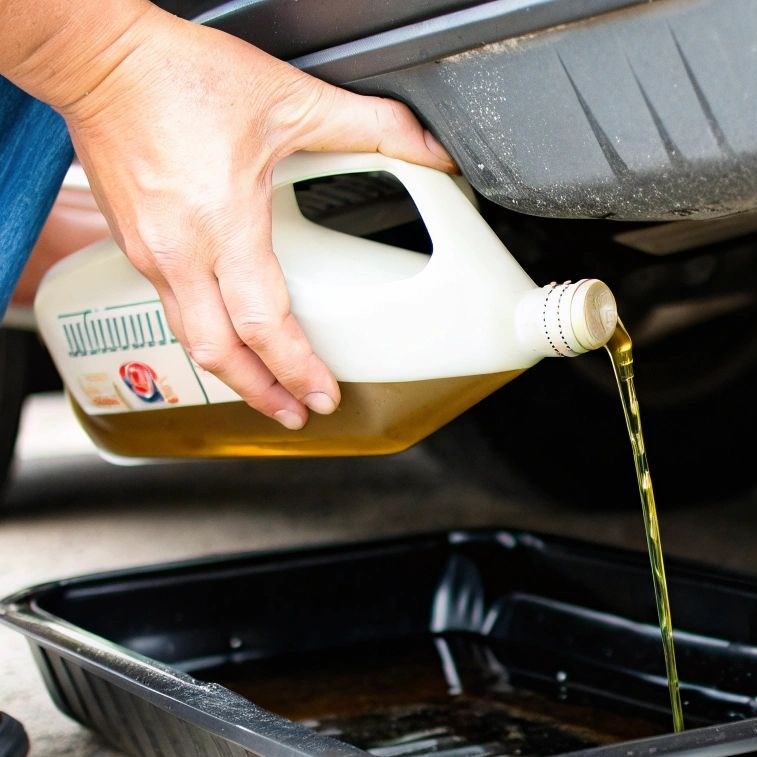 how to dispose of car oil
